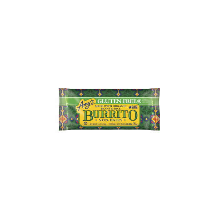 Amy's Bean & Rice Burrito, Gluten Free & Non-Dairy