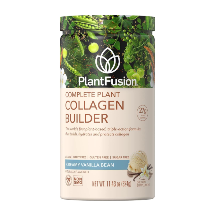 PlantFusion Complete Plant Collagen Builder, Creamy Vanilla Bean, 11.43 oz.