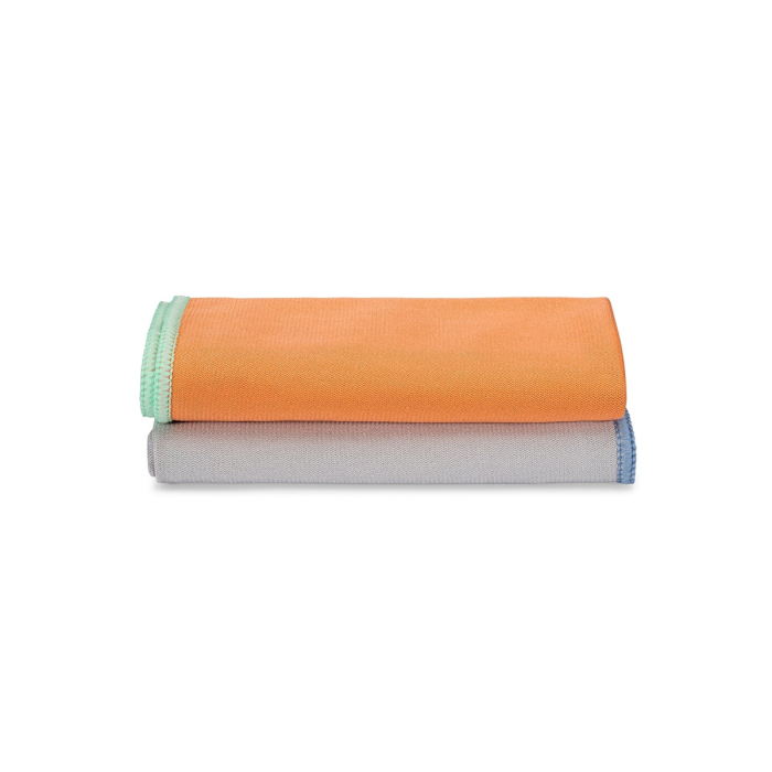 Full Circle Renew Recycled Microfiber Glass Cloths - Front view