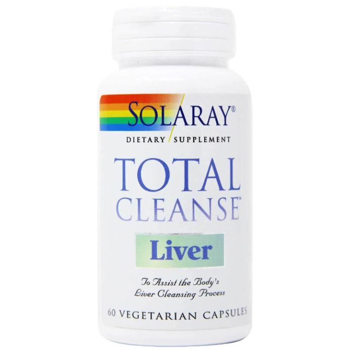 Solaray Total Liver Cleanse, 60 Vegetarian Capsules