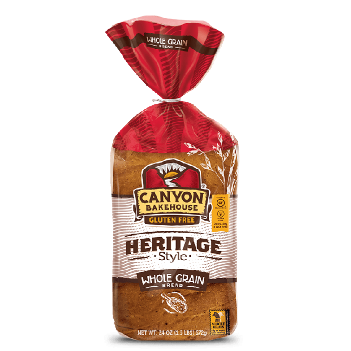 Canyon Bakehouse Gluten Free Heritage Style Whole Grain Bread
