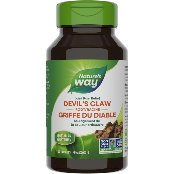 Nature's Way Devils Claw Root, 100 Capsules