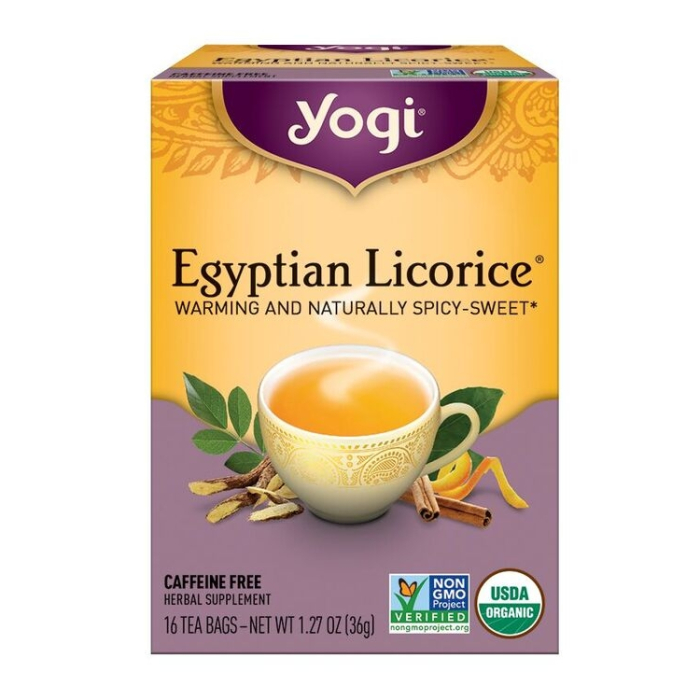Yogi Tea Egyptian Licorice, 16 Tea Bags