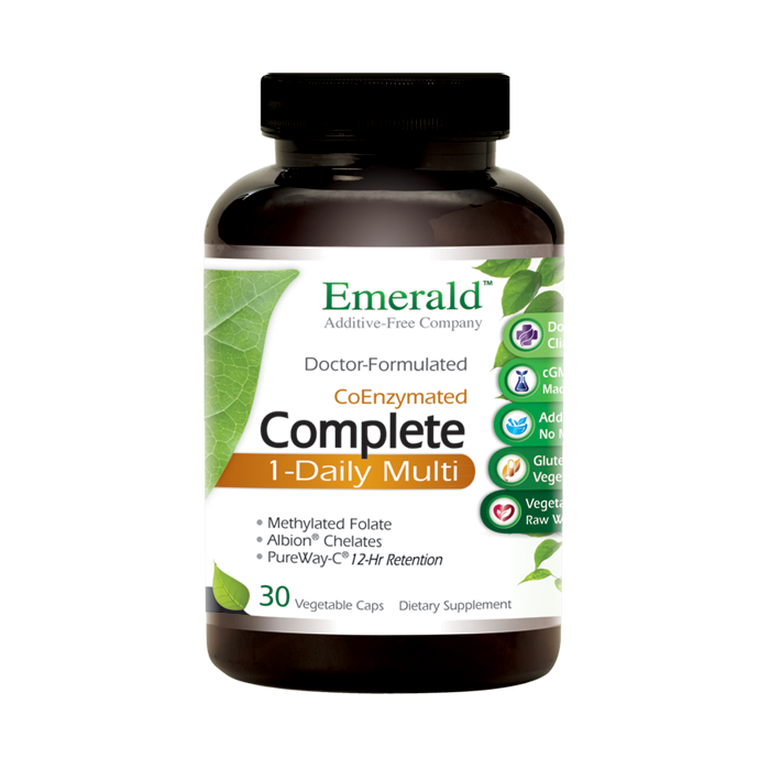 Emerald Labs Complete 1-Daily Multi, 60 Veg Capsules