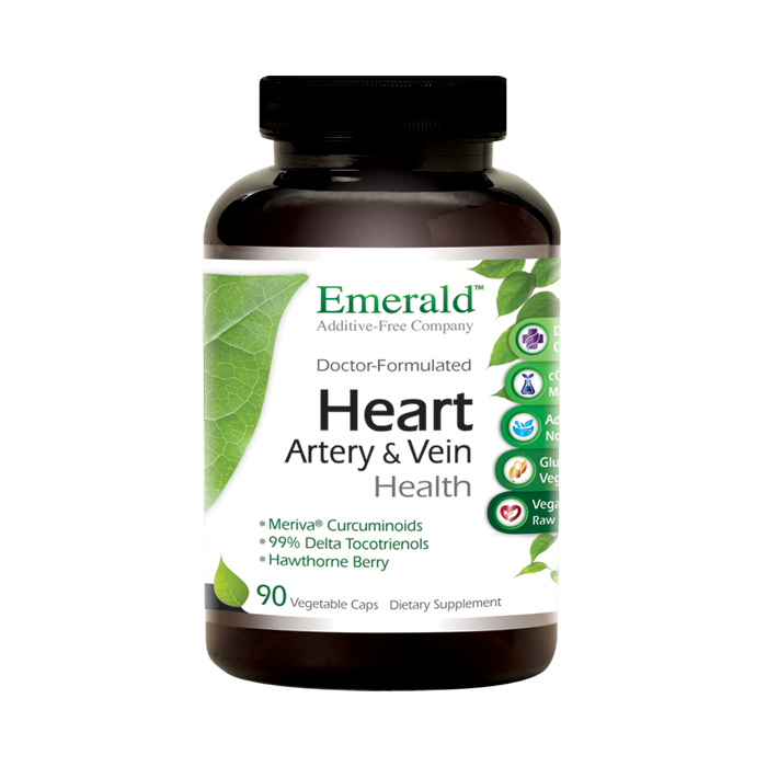 Emerald Labs Heart Health, 90 Veg Capsules