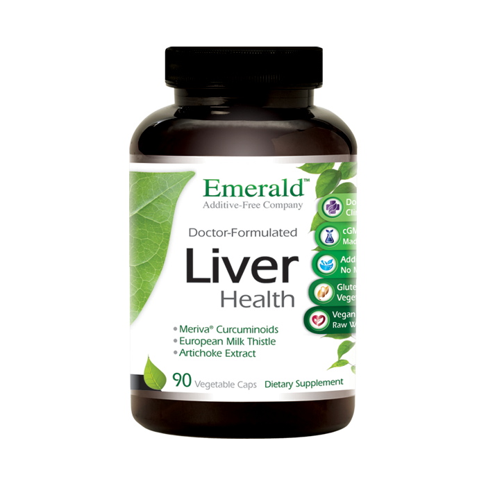 Emerald Labs Liver Health, 90 Veg Capsules