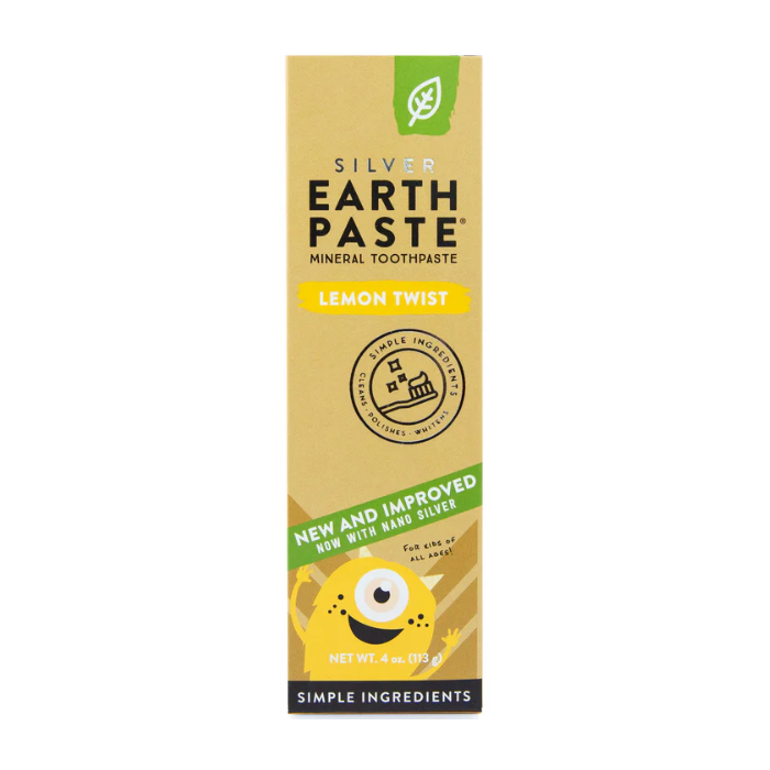Redmond Earthpaste Lemon Twist Toothpaste, 4 oz.