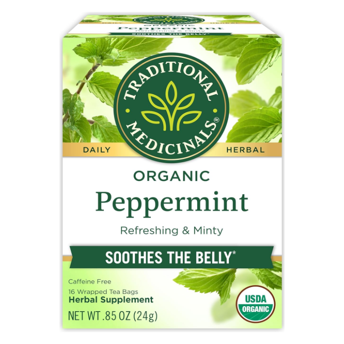 Traditional Medicinals Peppermint Tea, 16 Tea Bags