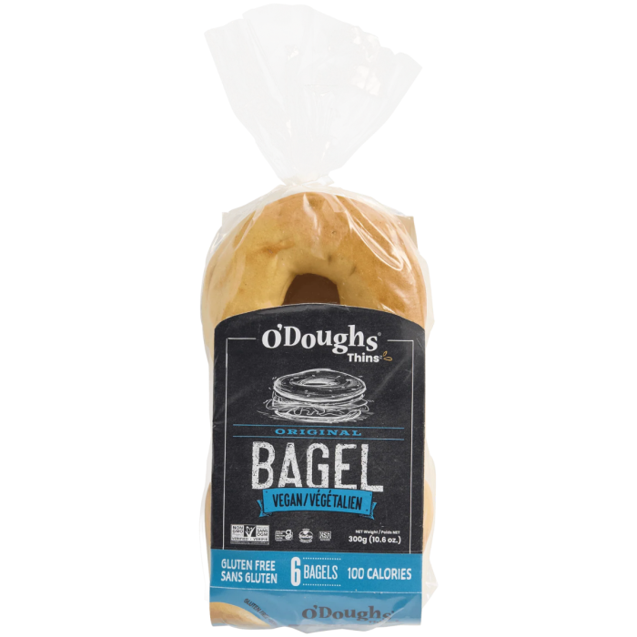 O'Doughs Gluten Free Original Bagel Thins - Front view
