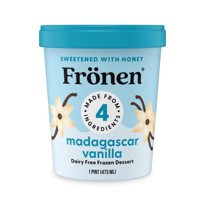 Fronen Madagascar Vanilla Dairy-Free Frozen Dessert, 1 Pint