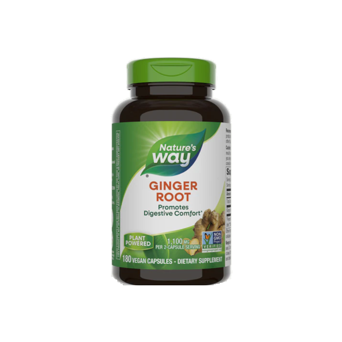 Nature's Way Ginger Root, 180 Capsules
