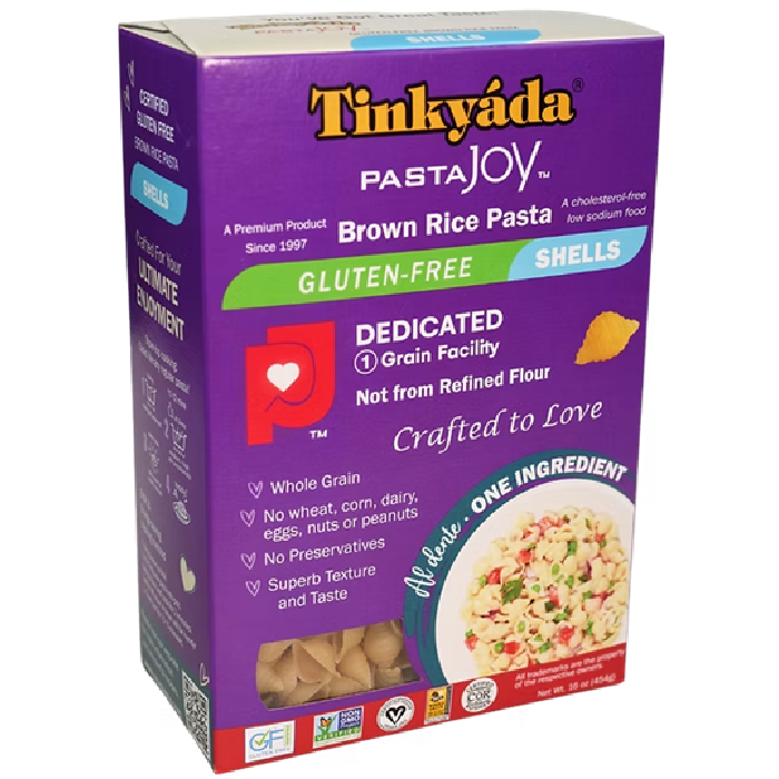 Tinkyáda® Brown Rice Pasta Shells, 16 oz.