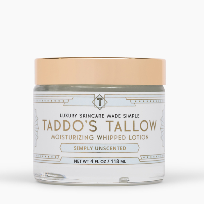 Taddo's Tallow Moisturizing Whipped Lotion Unscented - Front view