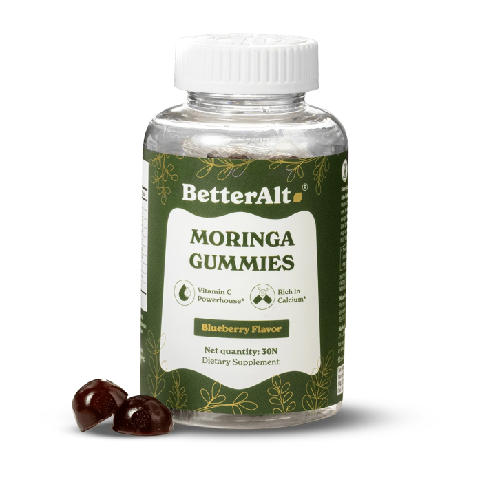 Better Alt Moringa, 60 Gummies - Front view