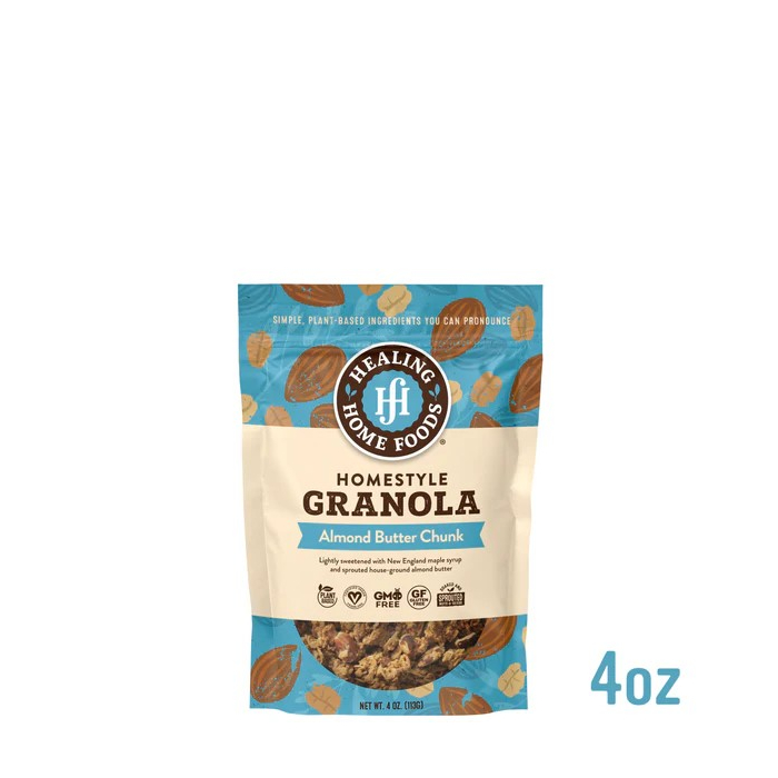 Homestyle Almond Butter Chunk Granola 4 oz.