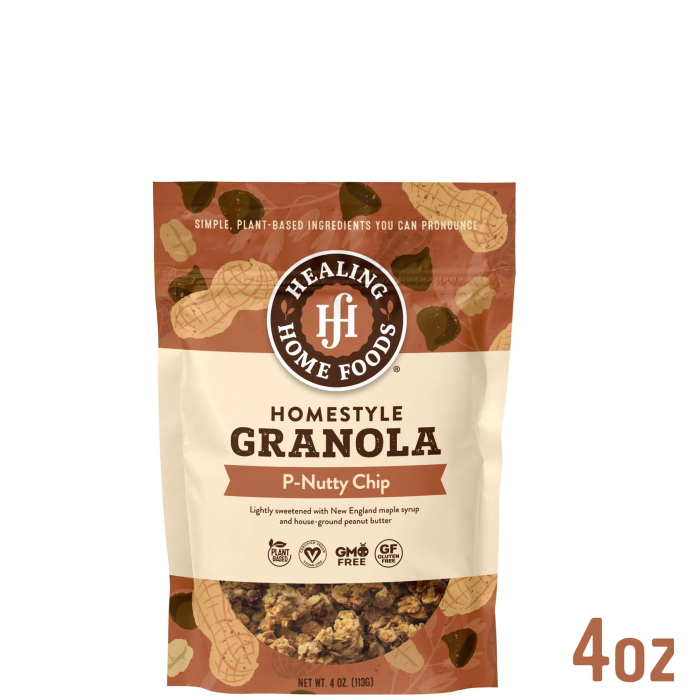 Homestyle P-Nutty Chip Granola 4oz.