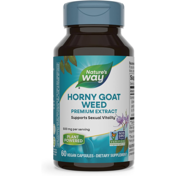 Nature's Way Horny Goat Weed, 60 Capsules