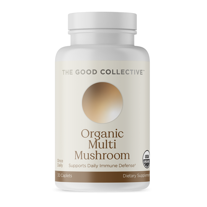 The Good Collective Organic Multi Mushroom - Front view