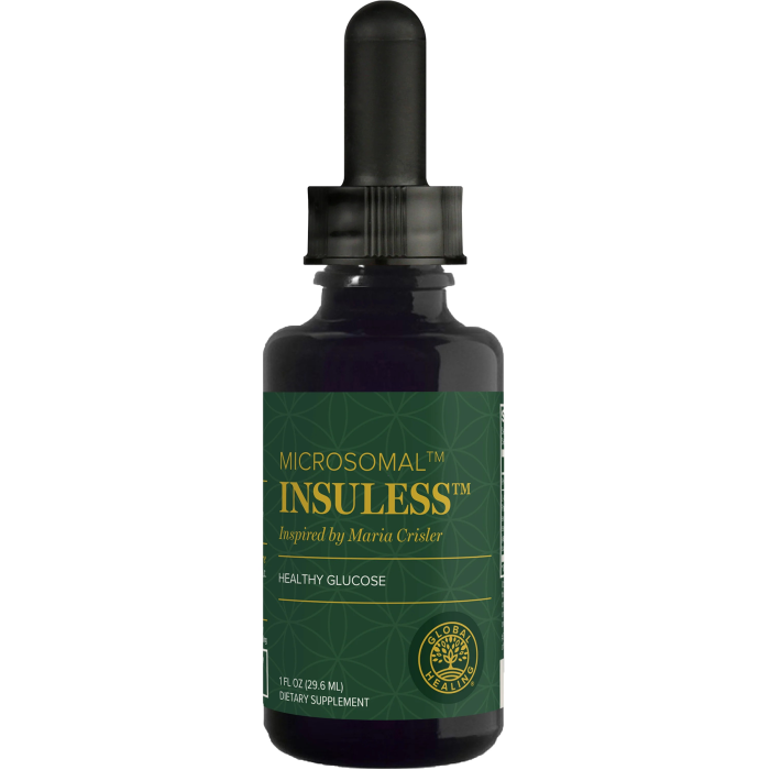 Global Healing InsuLess - Front view