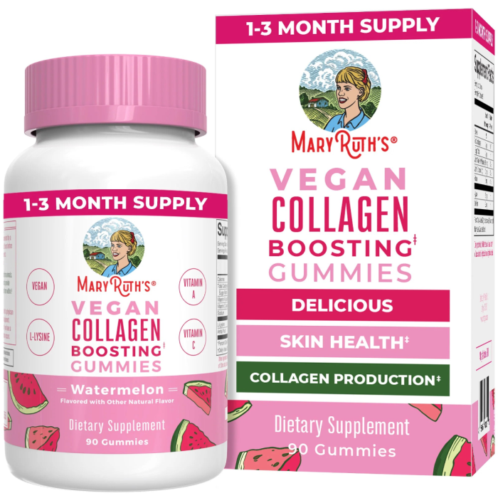 MaryRuth's Collagen Boosting Watermelon Flavor - Front view