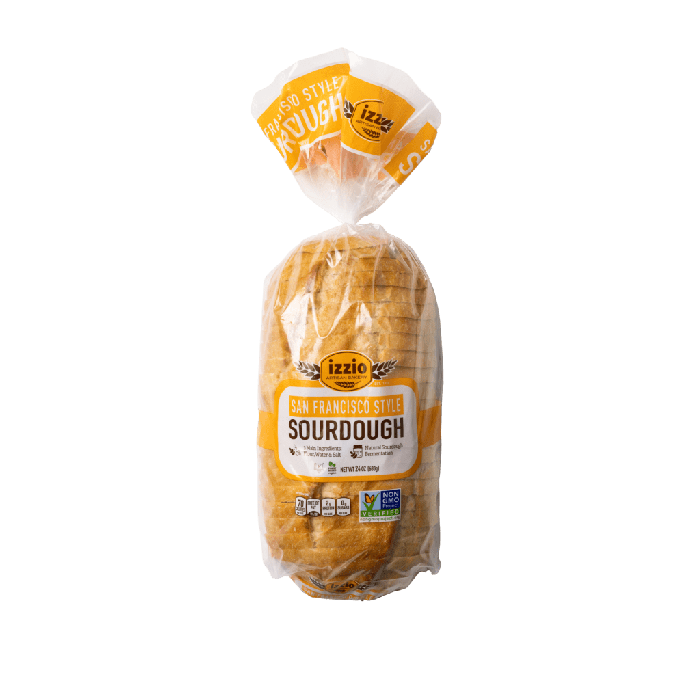 Izzio Artisan Bakery Organic San Francisco Style Sourdough Bread, 24 oz.