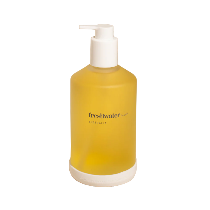 Freshwater Farm Australia Soothing Lemon Myrtle Oil + Manuka Honey Hand Wash - Front view