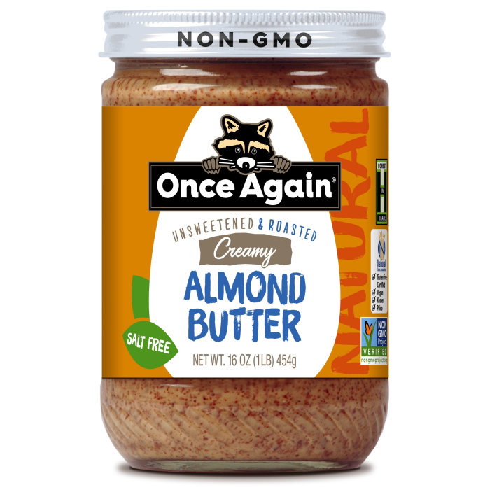 Once Again Natural Creamy Almond Butter