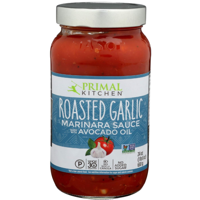 Primal Kitchen Roasted Garlic Marinara Sauce, 24 oz.