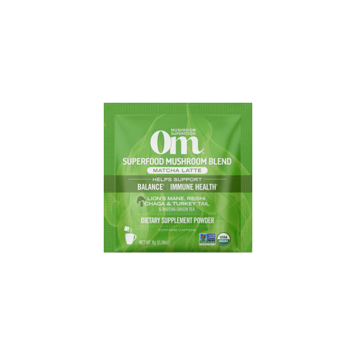 Om Mushroom Matcha Latte - Main