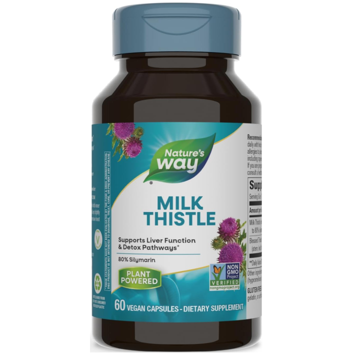 Nature's Way Milk Thistle Extract, 60 Capsules