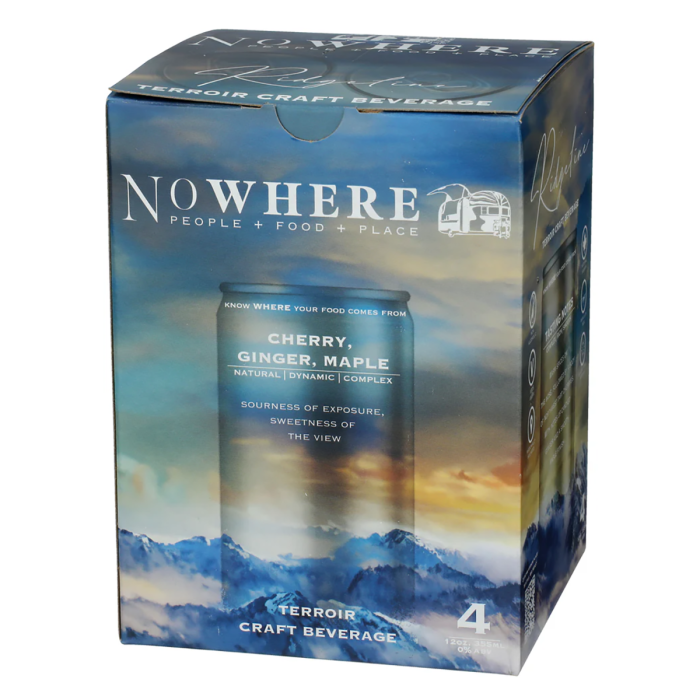 Nowhere Non-Alcoholic Mocktail Ridgeline - Front view