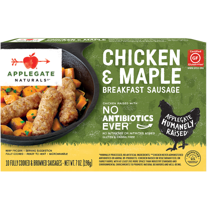 Applegate Chicken & Maple Breakfast Sausage