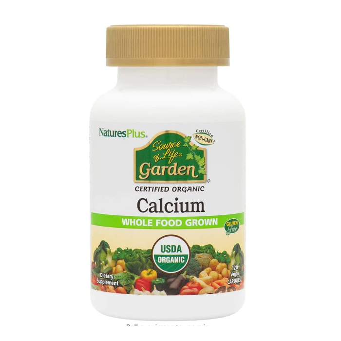 Nature's Plus Source of Life Garden Calcium 1000MG, 120 Veg capsles
