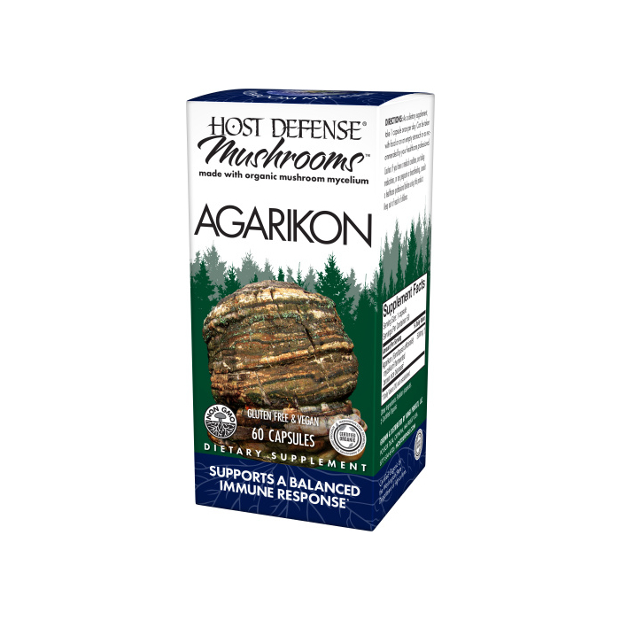 Host Defense Agarikon, 60 Vcapsules