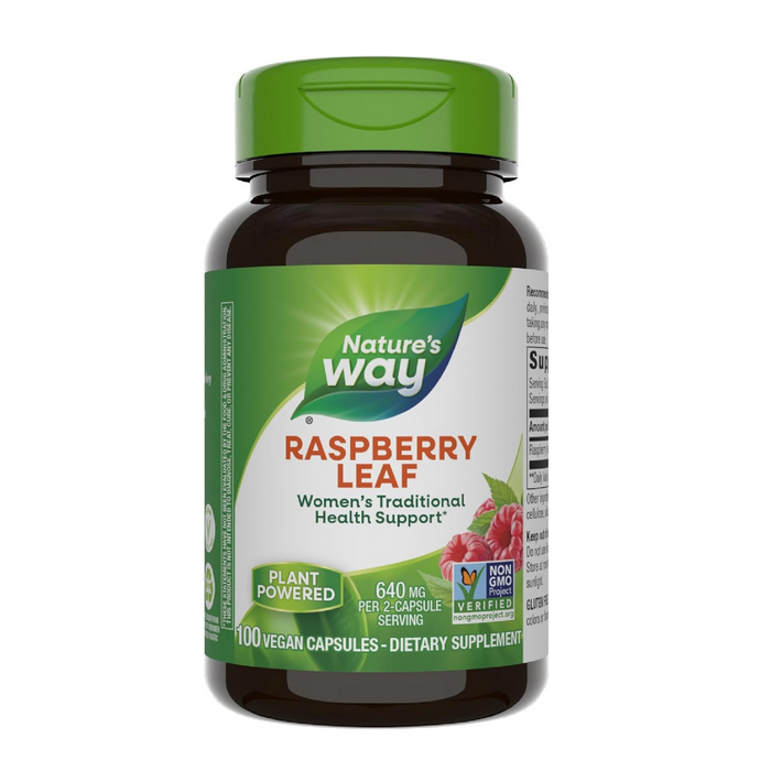 Nature's Way Red Raspberry Leaves, 100 Capsules