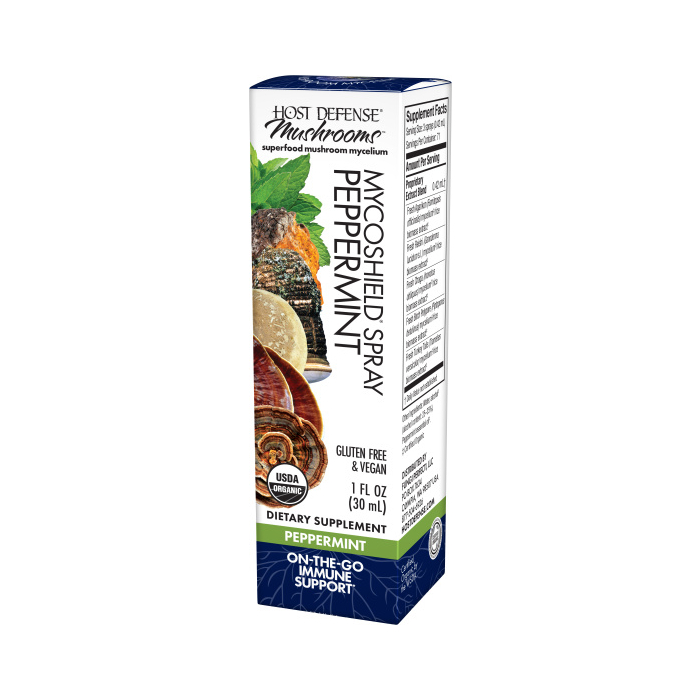 Host Defense MycoShield Peppermint Spray, 1 fl. oz.