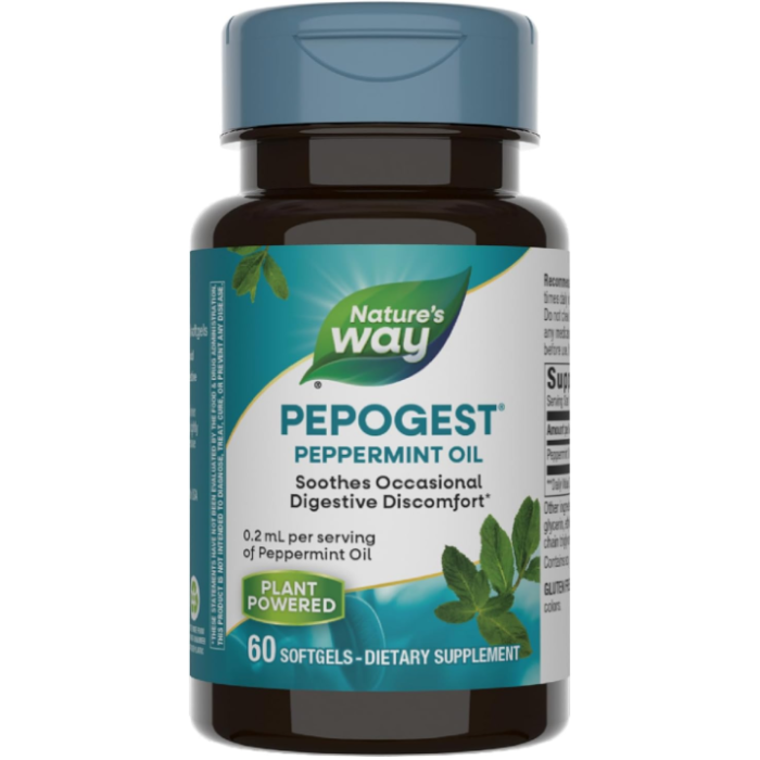 Nature's Way Pepogest, 60 Softgels