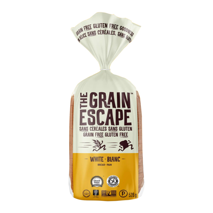 The Grain Escape White Bread Loaf - Front view