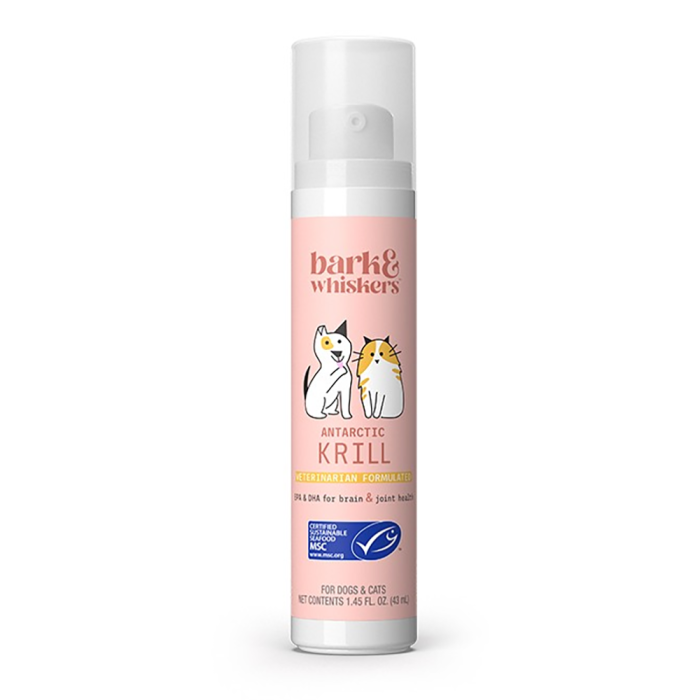 Bark & Whiskers Krill Oil Liquid Pump - Front view