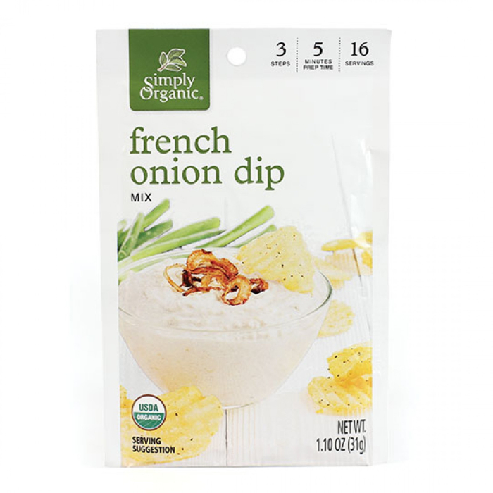 Simply Organic French Onion Dip Mix, 1.1 oz.