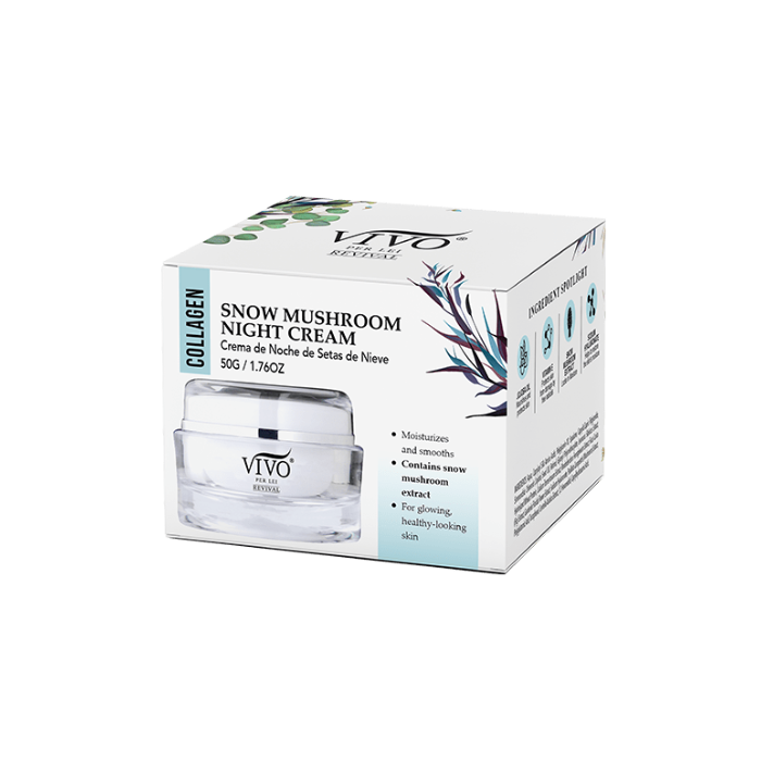 Vivo Per Lei Snow Mushroom Night Cream, 1.76 oz.