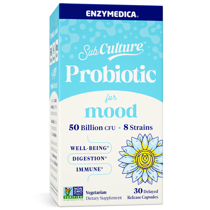 Enzymedica SubCulture Probiotics for Mood - Front view