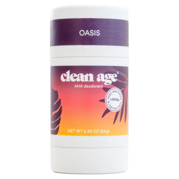 Clean Age Oasis AHA Deodorant - Front view
