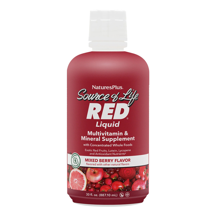Nature's Plus Red Berry Multivitamin and Mineral - Front view
