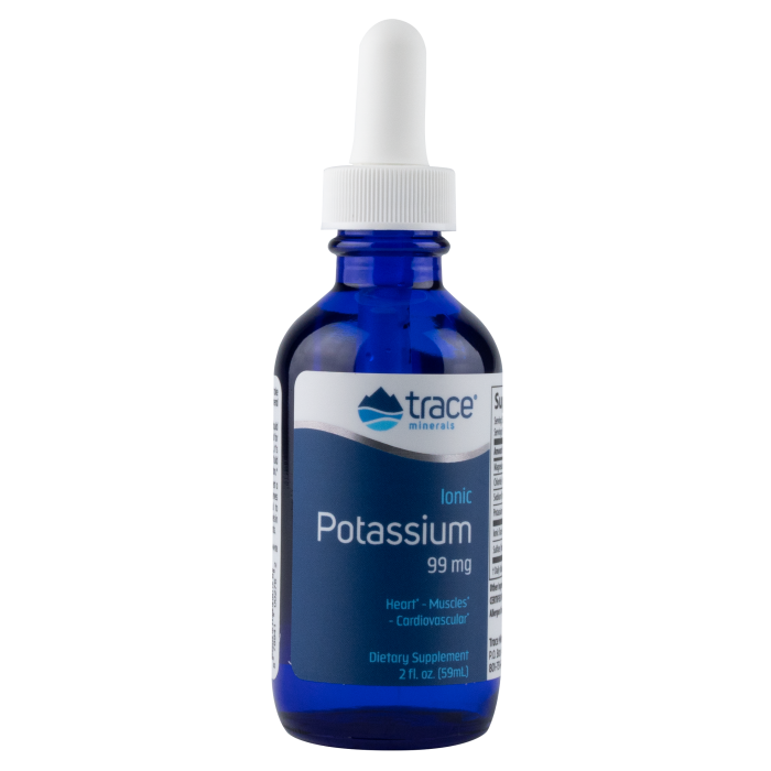 Trace Minerals Ionic Potassium, 2 fl. oz.