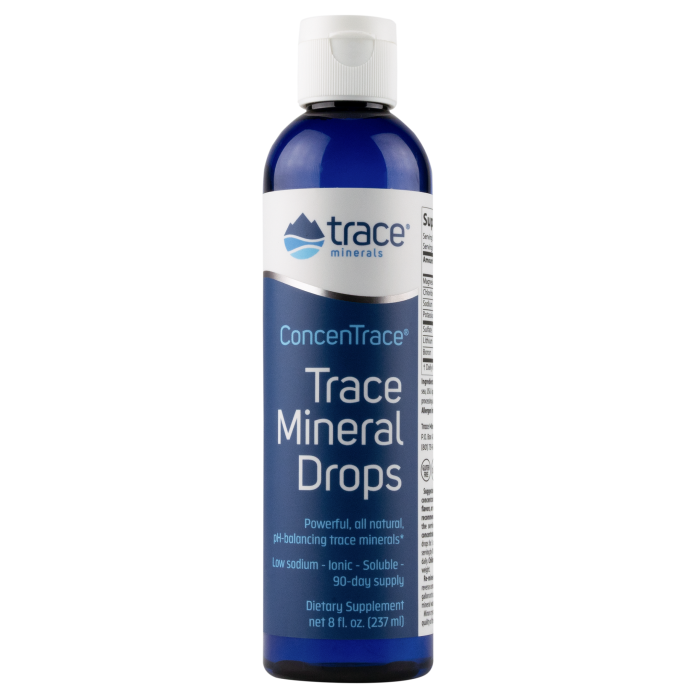 Trace Minerals ConcenTrace Trace Mineral Drops, 8 fl. oz.
