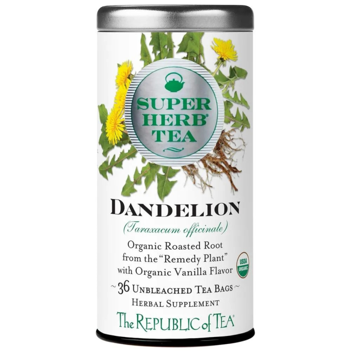 The Republic of Tea Organic Dandelion SuperHerb Tea - Front view