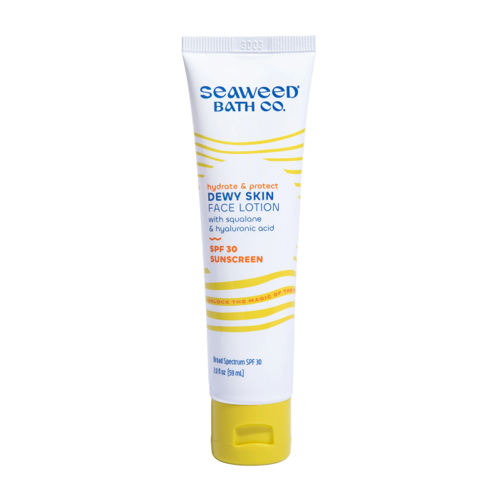 Seaweed Bath Co. Dewy Skin Face Lotion SPF 30 - Front view