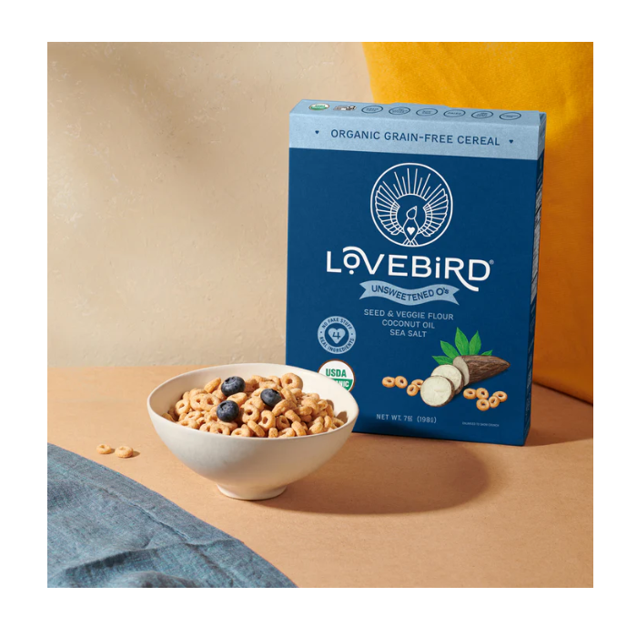 Lovebird Unsweetened Cereal, 7 oz.