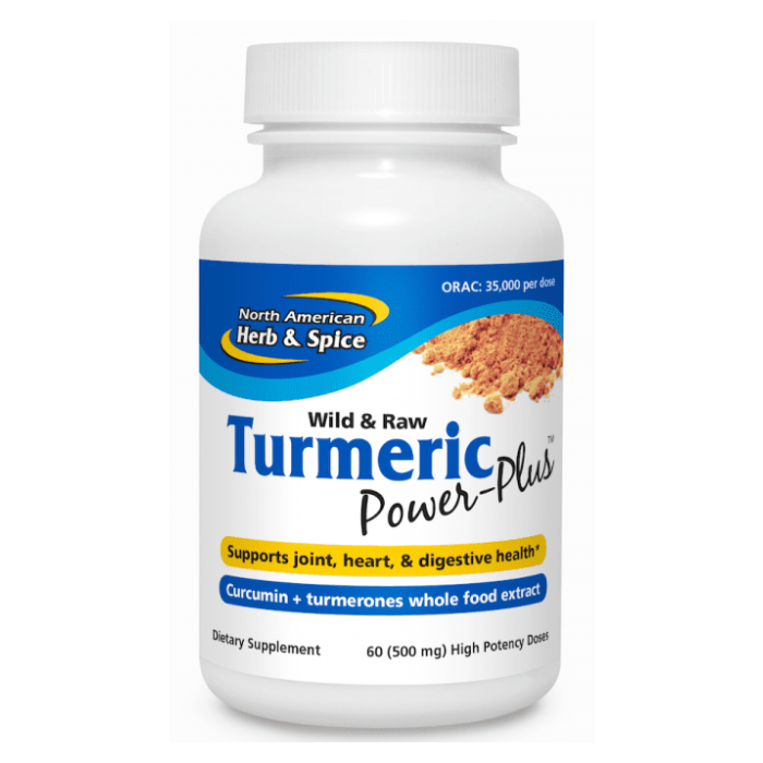North American Herb & Spice Turmeric Power-Plus, 60 softgels